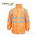 Casaco de segurança de inverno Hi Vis Orange